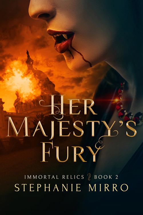 Fantasy Book Cover Design: Her Majesty's Fury